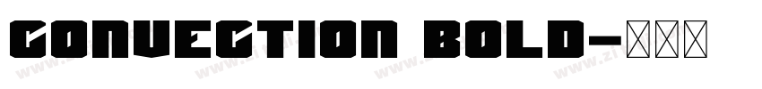convection bold字体转换